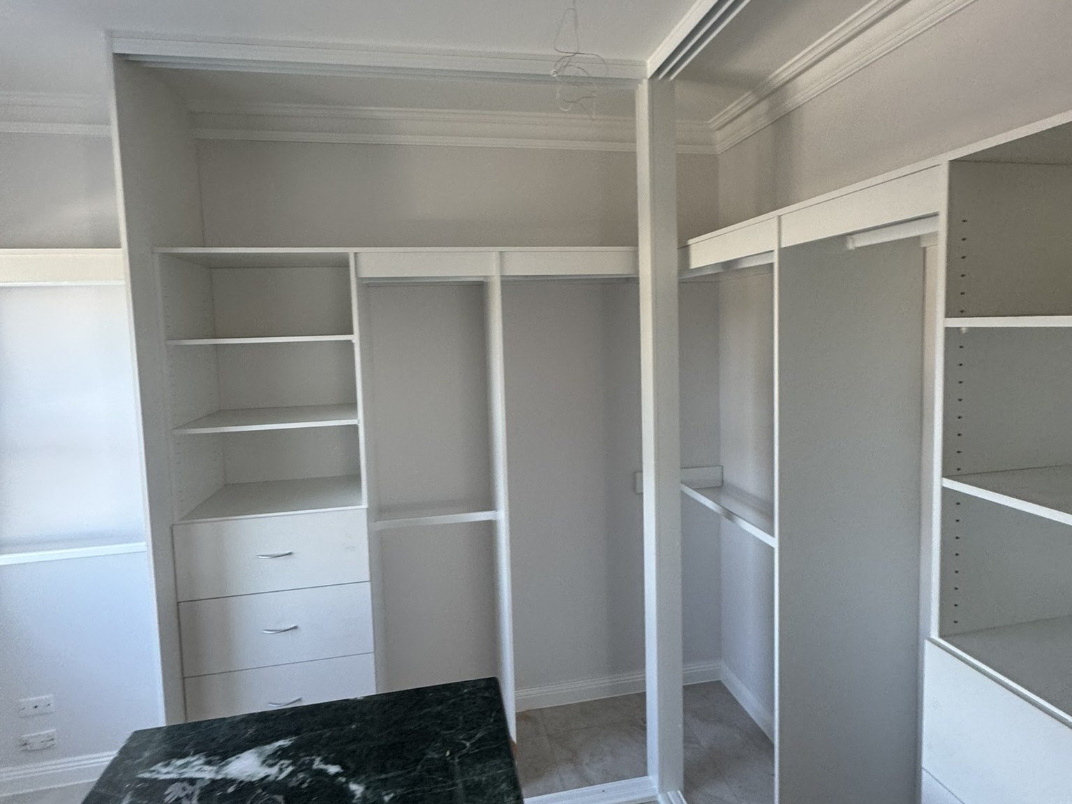 Walk-In Wardrobe in Seaford Heights with Fitted Storage